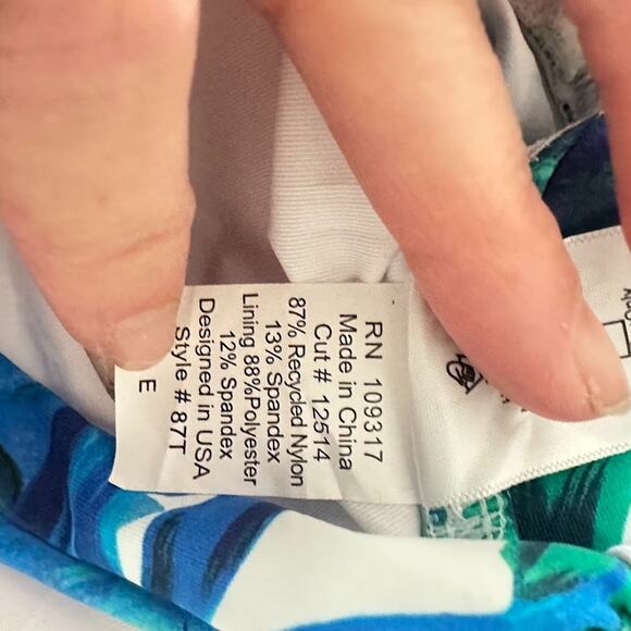 SUNSETS Seascape Mia Tankini Swim Top Bathing Suit E Cup Customizable Padded - Picture 9 of 9